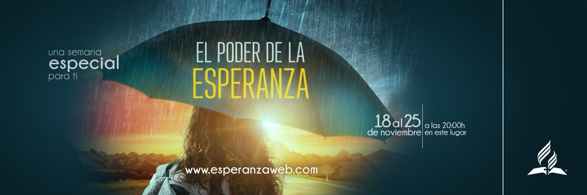 #HOY comienza #ElPoderDeLaEsperanza Sumate a una iglesia adventista. Encontrá la más cercana en encuentreunaiglesia.com
Conocé + ► adventistas.org/es/evangelismo…