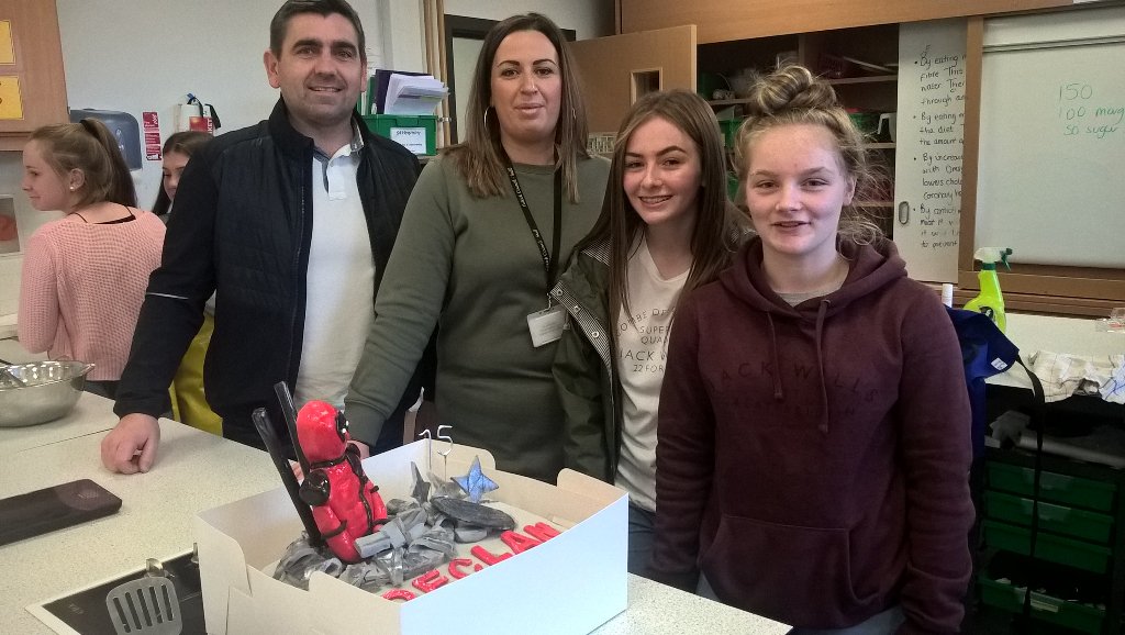 stmckstu01's tweet photo. Amazing! £8000 raised today for Declan &amp; family. So proud of our school! These guys made his cake!Happy 15th! https://t.co/R2yMXbqtXL