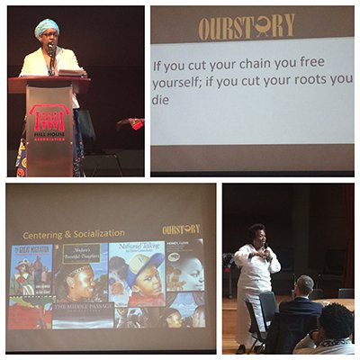 HeinzEndow's tweet photo. A learning day organized by Sis IAsia Thomas of the #TransformPgh Advisory Board: “African Centered Education and children of African descent”. Presenting Iya Valerie Lawrence. Photo/text @Hillombos https://t.co/gF29CpYR9D