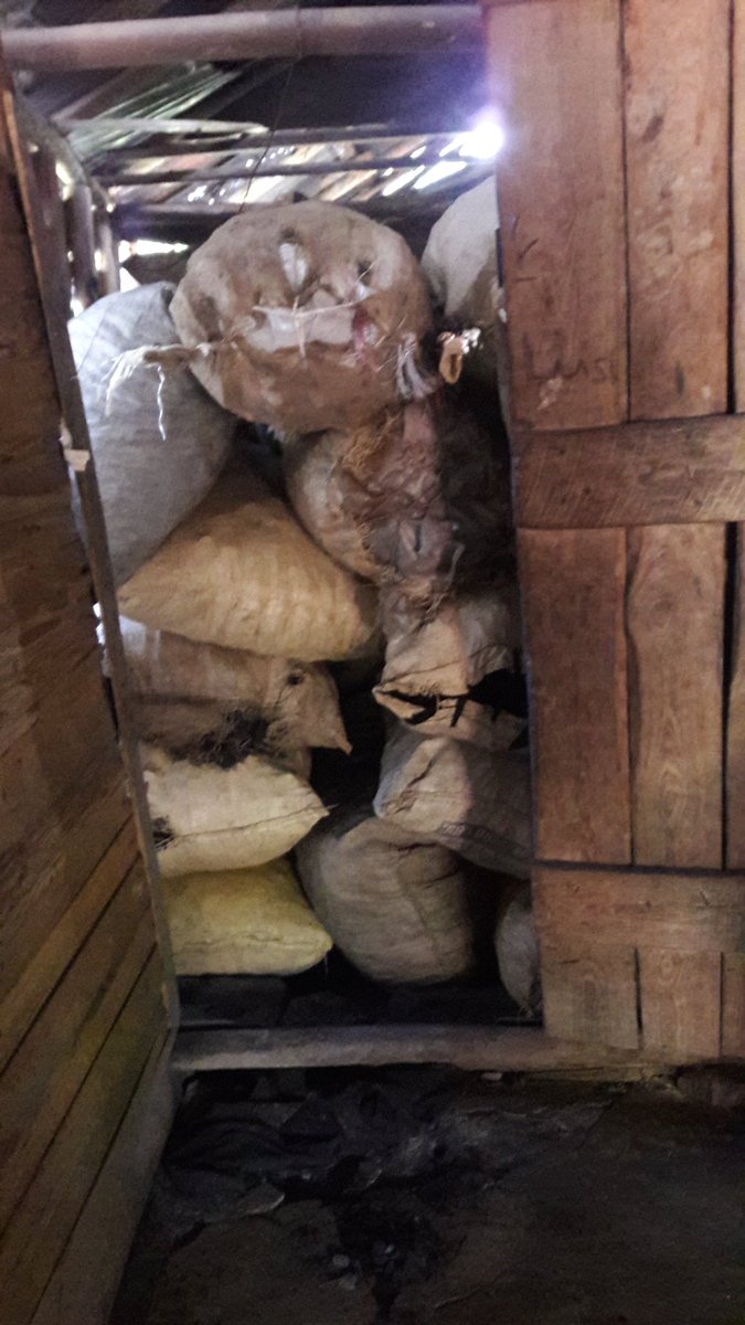 josefariasm's tweet photo. Incautacion de 36 sacos de carbon vegetal en el sector el llano, D. M. Jayaco. https://t.co/acWN8CkvCE