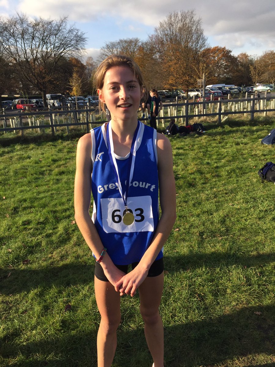 GreyCourtPE's tweet image. Super proud of this girl today. 2nd in the yr 8/9 Borough XC champs! Congratulations E Chittenden, you thoroughly deserve your silver medal! #gcy917 #grittyperformance #rantheperfectrace