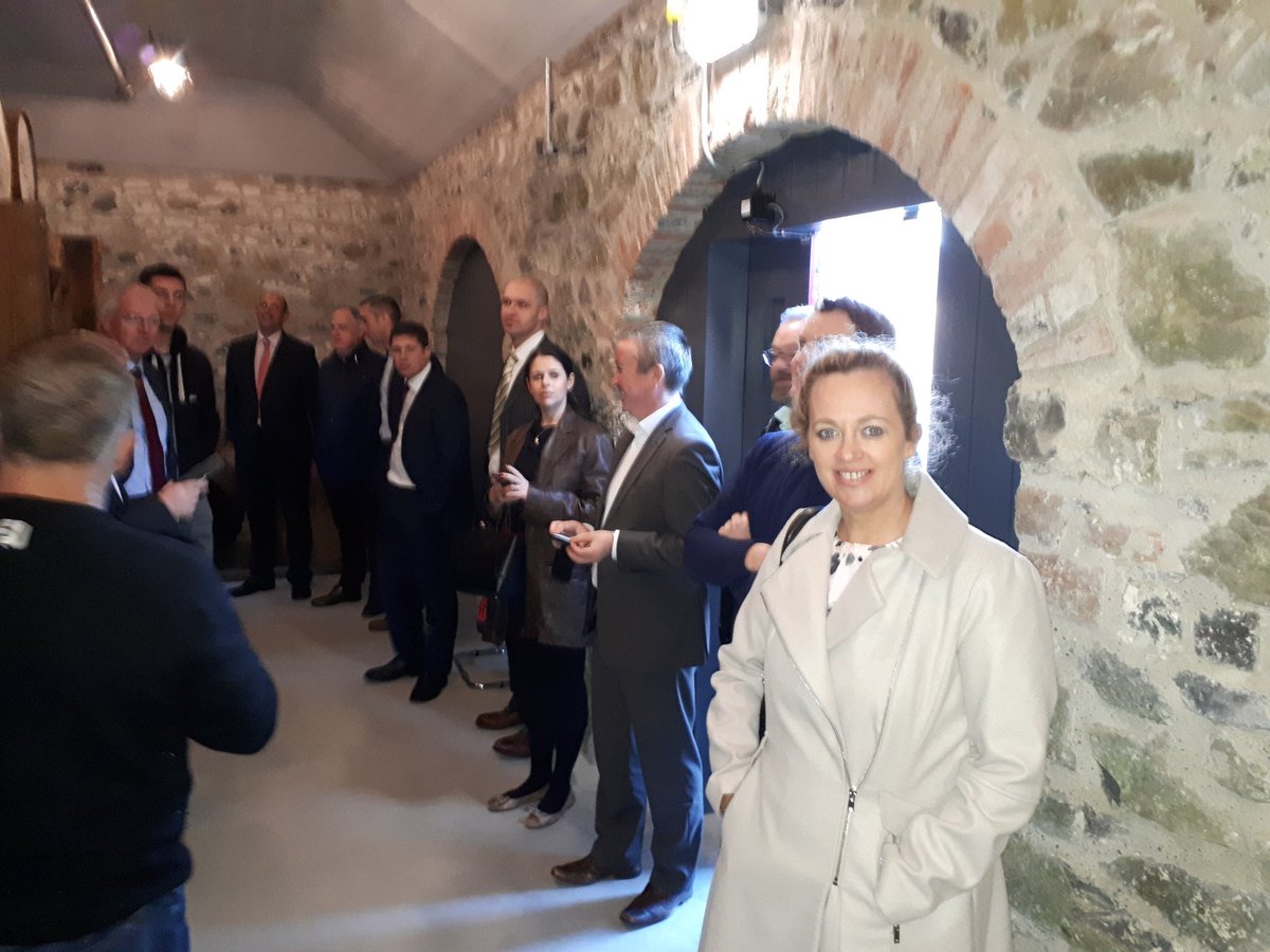 AlmaMcclorey's tweet photo. Great afternoon touring this fantastic new venture. Best of luck to all and thanks for invite @slanewhiskey @GaryOMeara_ @Rebeccameade2 @MeathEnterprise #MEW2017 #backedbyaib https://t.co/B8MC0JbVJv
