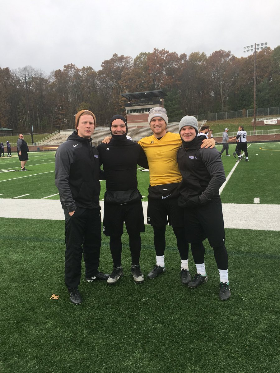 OBU_kunit's tweet photo. “Find a water bottle. Freeze it. Then go outside. And kick it. That’s what this feels like...” The #kunit is loving the cold! #ForTheBrand https://t.co/ugBgNQwN4L