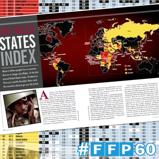 fundforpeace's tweet photo. Join us in celebrating #FFP60 and our work in harnessing data to better understand trends in global conflict. #FragileStatesIndex https://t.co/0GFYAPMlxw https://t.co/y894jD8AUM