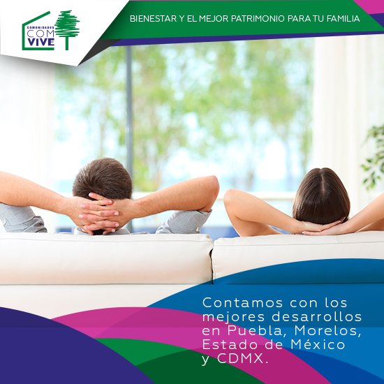 #TuCasaCOMVIVE 
¿Has imaginado tener tu propia casa?  
Adquirir una casa es la mejor inversión, ya que obtendrás grandes beneficios y le darás a tus seres queridos el mejor patrimonio. 
Conócelos: goo.gl/DY6uv3
