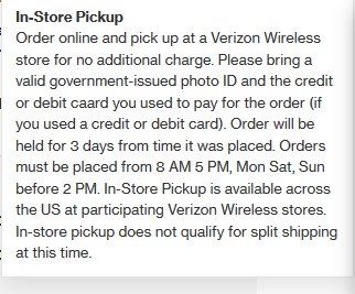 linxsec's tweet photo. @verizon Went to buy a phone and noticed you mispelled card in this tooltip. https://t.co/ZTdCkbUDsm
