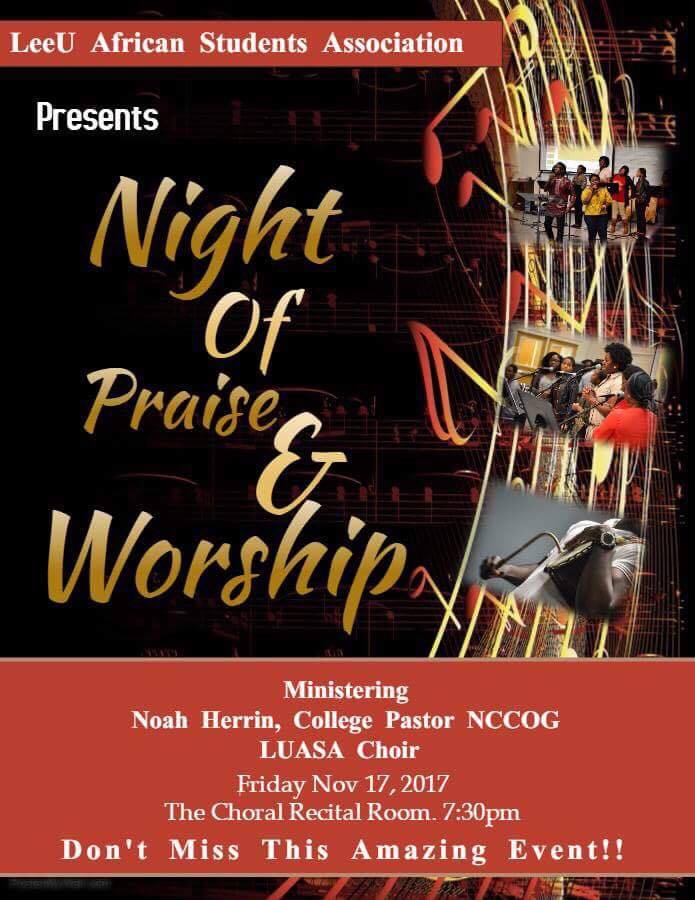LEEUASA's tweet photo. Tonight at 7pm. School of Music! #leeu #Africa #leeudiversity # praise #worship https://t.co/yGZzYHFxaq