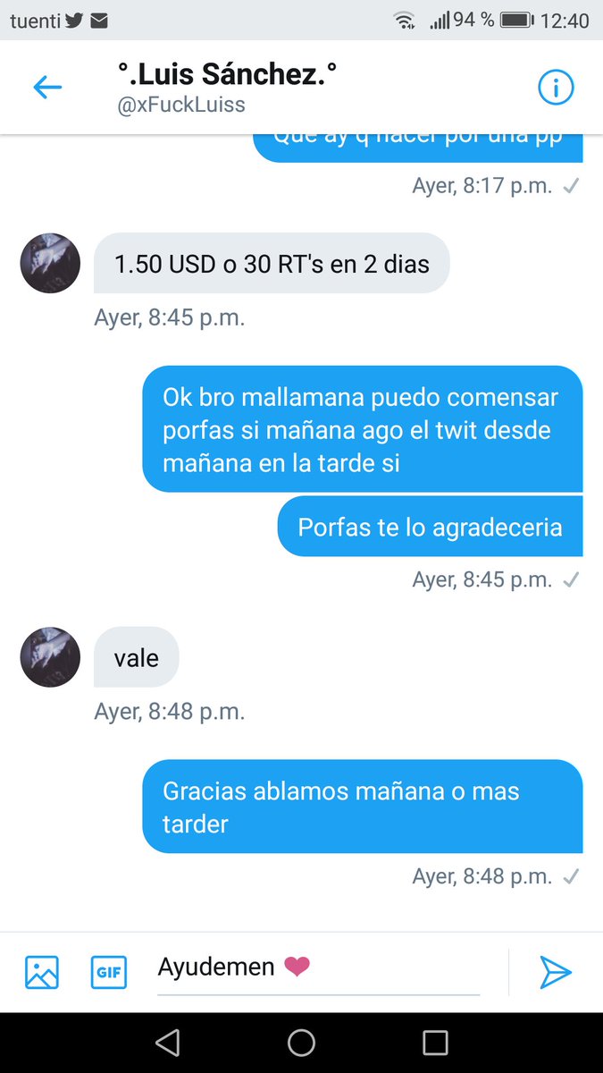 TarBimGamer's tweet photo. Ayudamen 30 Rt Y @xFuckLuiss Me Hace Una Pp esta sera Una De las Ultimaveses Que pida rt Ayudemen:@1Smax6 @77_enderman @_LucaRosas_ @alfonPRO520 @ArtzCaquin @Atroxh_YT @Dany556_ @frangamer779 @CruksAlts @DavidGFX0218 @FerVigevanii https://t.co/diyMqJWHBB