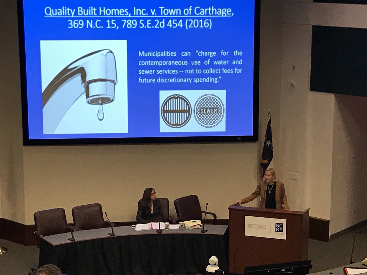 k8_leahy's tweet photo. What’s going on at the local level? Hear from Robin Currin and Kelly Whitlock on all the latest. #legislativeupdate #NCBACLE https://t.co/CG2frjOprN