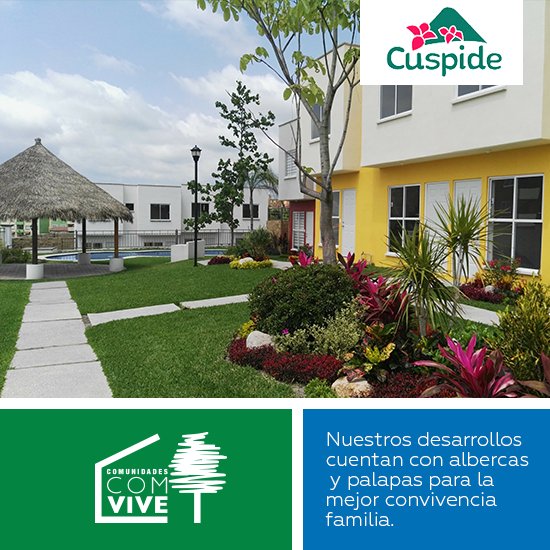 #TuCasaCOMVIVE 
Disfruta de las áreas recreativas que te ofrece Cúspide y vive momentos increíbles con tu familia. ¡Conócenos! goo.gl/3w4Aeo