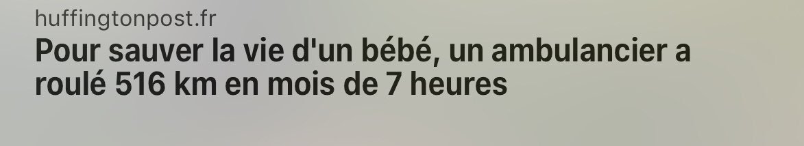 Ce qui fait du 74kms/h.
Bravo à lui.