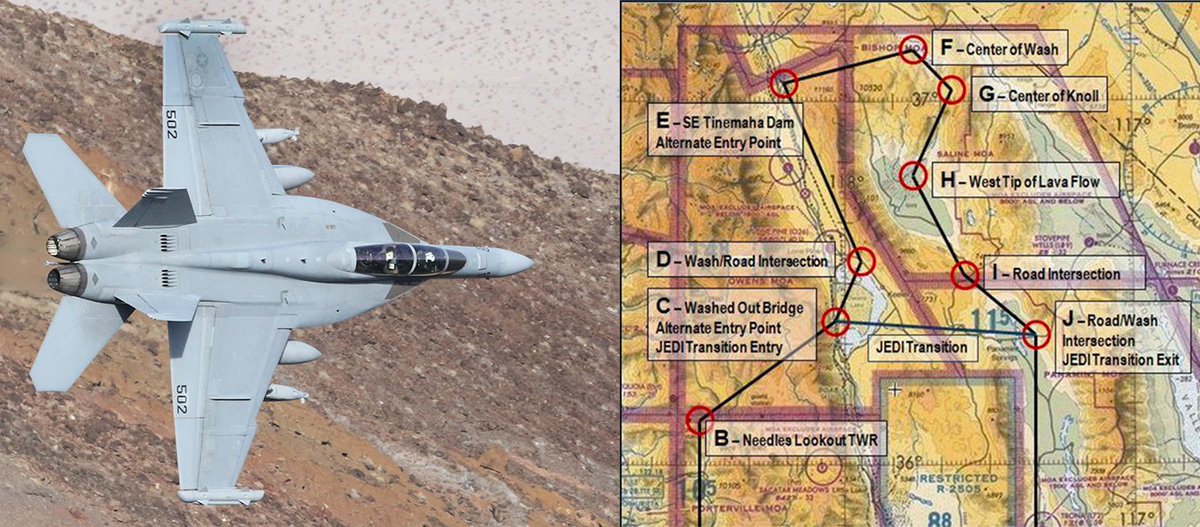 TheAviationist's tweet image. Is Star Wars Canyon, America's Plane Spotting Jewel, At Risk Of Overuse? wp.me/p2TYIs-c4a