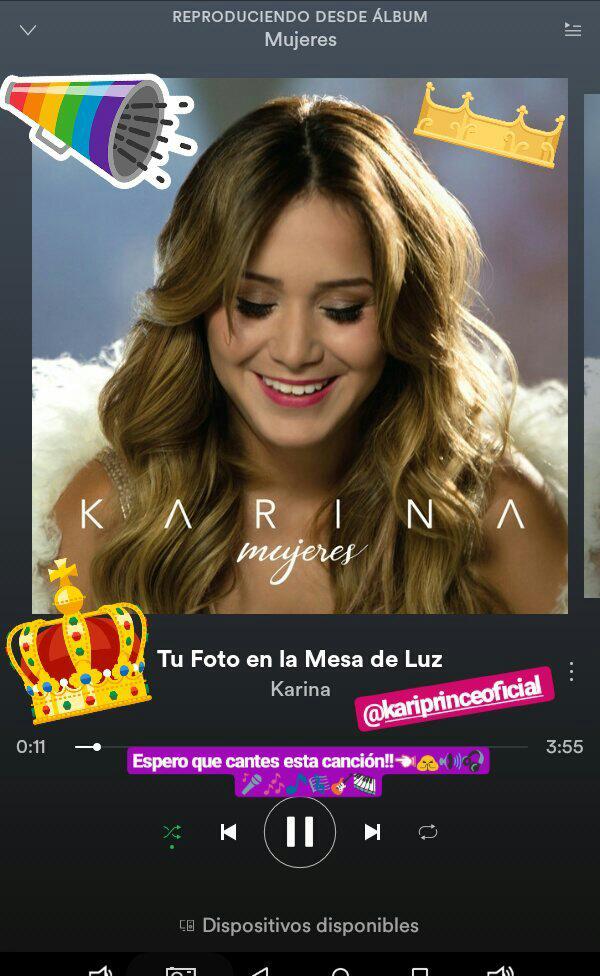 medicencarito90's tweet photo. Ansiosa llego el gran día.🙏😀 #Karina 👸💘👑 #LaPrincesita @kari_prince Presenta su nuevo disco 👉 #Mujeres 💿🎧🎤🎵🎼🎶🎹 Hoy explota el #TeatroElCirculo 💣💥🔥🎉🎊🎈🎆 con su música y belleza!!😍🌹 #17DeNoviembre 🍀 #Rosario 🙌 #Fila5 💙💜 https://t.co/FWAukVGalF