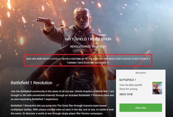 Battlefield 1 第3弾拡張パック Turning Tides のリリースが12月11日に決定か Doope