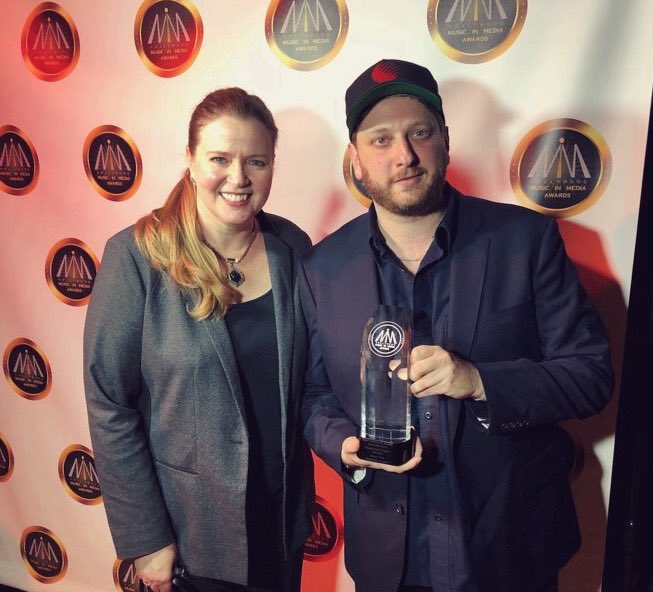 sesac's tweet photo. Congrats to Arturo Cardelús, @0PN and @StephenE_Cox for winning at the @HMMA2s last night! We’re so proud! https://t.co/cPgmYSXjxb