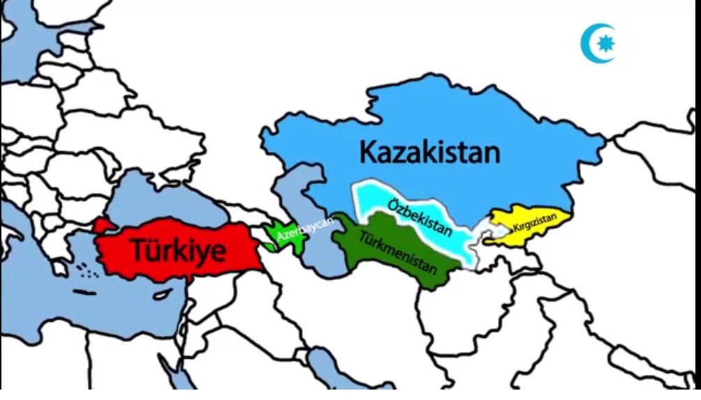 zorlu77's tweet photo. 1️⃣Mesele #NATOdanÇıkalım değil

Nereye gideceğimizi bilmekte..

İşte bu yüzden yaklaşık 
-250 Milyonluk nüfus,
-1,5 Trilyon Dolarlık ekonomi,
-5 Milyon km2 siyasi coğrafyası ile

#TürkDünyası 'nı merkez alan

Rusya ve Çin ile dengelenmiş bir Avrasya inşasını konuşma vakti. https://t.co/ljWHVr6qzI