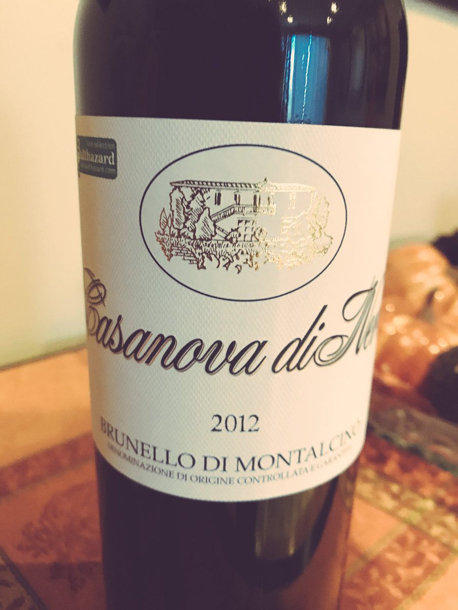 dpen_cc's tweet photo. Congrats again to #casanovadineri whose solid #brunello scored #4 on @WineSpectator #WSTop100 💯👌. A great wine with even better value. Auguri!  #cellartime @vinsbalthazard https://t.co/tZl0QaKK29