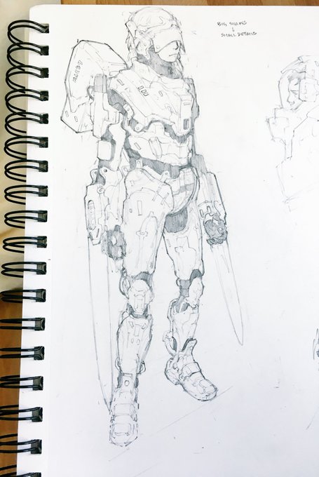 scifi doodle (repost from instagram) 