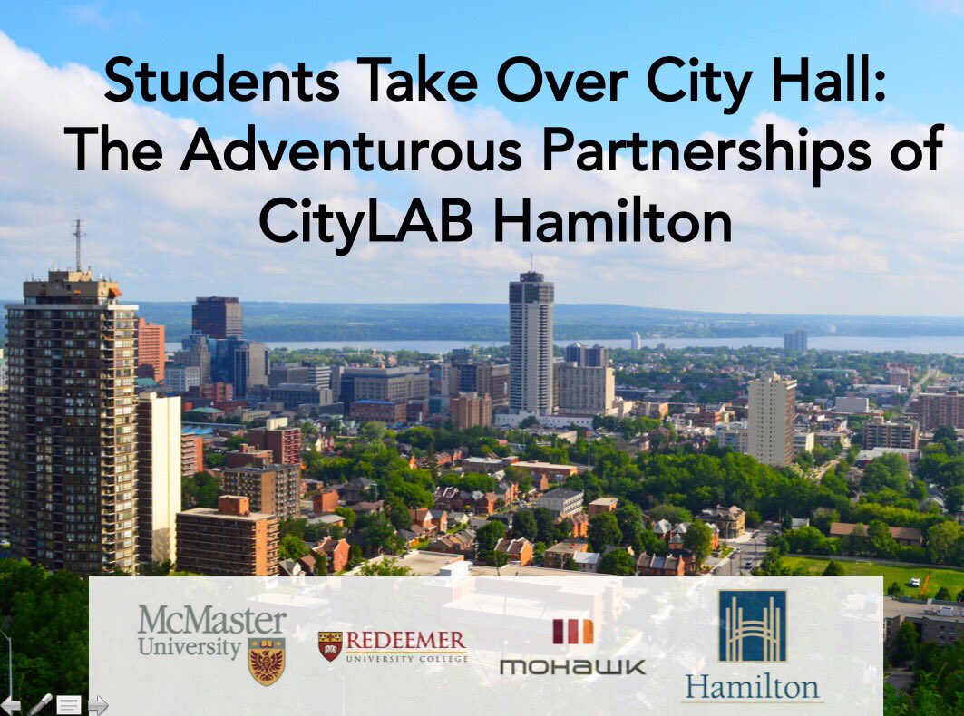 Thankful to <a href="/McMaster_MI/">MacPherson Institute</a> for the opportunity to share the story of @HamiltonCityLAB at #rtl2017 this morning!