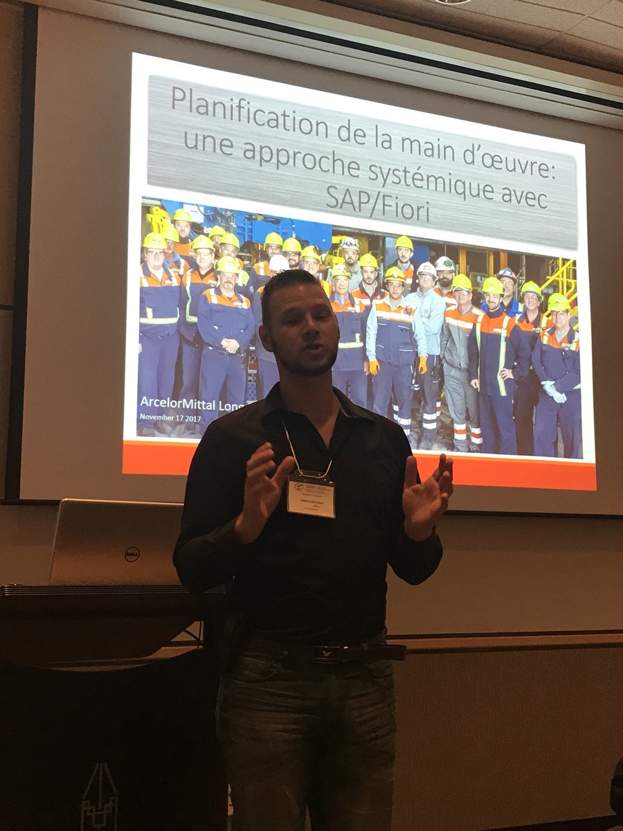 INRGY1's tweet photo. Simon Bernier from ArcellorMittal Produits longs Canada #hcmen #hcm #saphcm #hr #rh #sap #inrgy https://t.co/VFaD6dmvx8