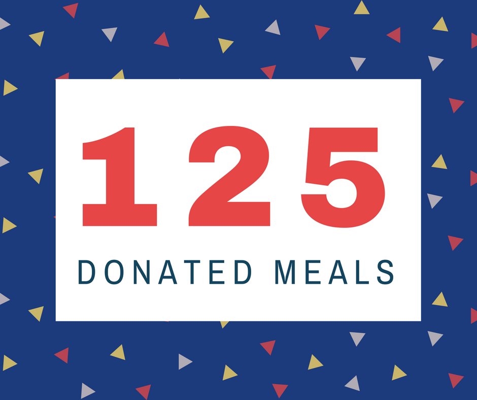 NYLA_1890's tweet photo. 125 meals from #NYLA2017 were donated to the Shelters of Saratoga! https://t.co/3f7P0aG5j4