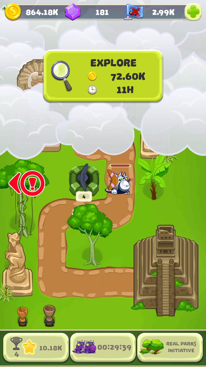 SmashParks's tweet photo. What have you explored lately? Explore new territory and save REAL land at the same time! #smashparks #smogglesmash #conservation #explore #exploration #gaming #exploreland #greengaming https://t.co/6g4yAOOPGa