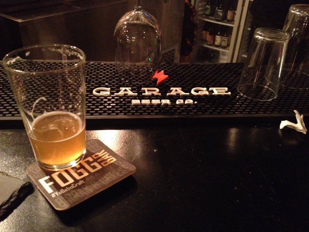 Worth comin' to Spain just for them. Love you guys <a href="/GarageBeerCo/">garage beer co.</a> at the mighty <a href="/FoggBar/">Fogg Bar</a>