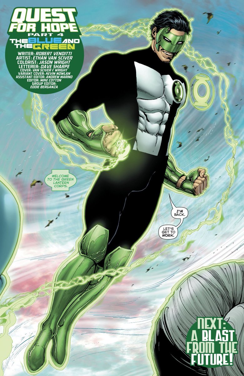 Shadewing's tweet image. #LanternCorps #BookOfOa #FlashbackFriday 

Kyle Rayner, created by Ron Marz and Darryl Banks, first received his ring from the Guardian Ganthet in Green Lantern V2 #50!

@Pranavpk95 @marsanj47  (Art by @EthanVanSciver)