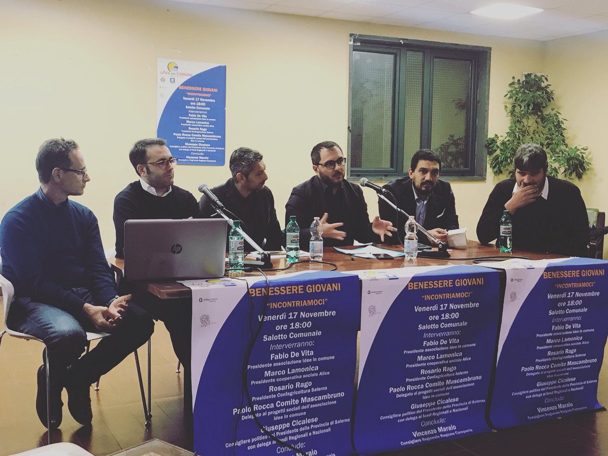 e_maraio's tweet image. A #Battipaglia con gli amici dell’Associazione “Idee in Comune” per presentare il progetto Ba.s.i.s. finanziato nell’ambito del programma della @Reg_Campania #BenessereGiovani #Organizziamoci @CicaleseP