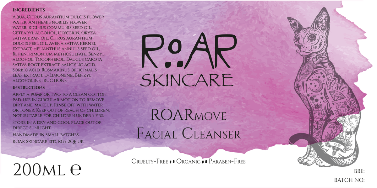 ROAR_Wellbeing's tweet photo. So excited to share our #OrganicSkincare labels with you! https://t.co/rhnrZe2pkf