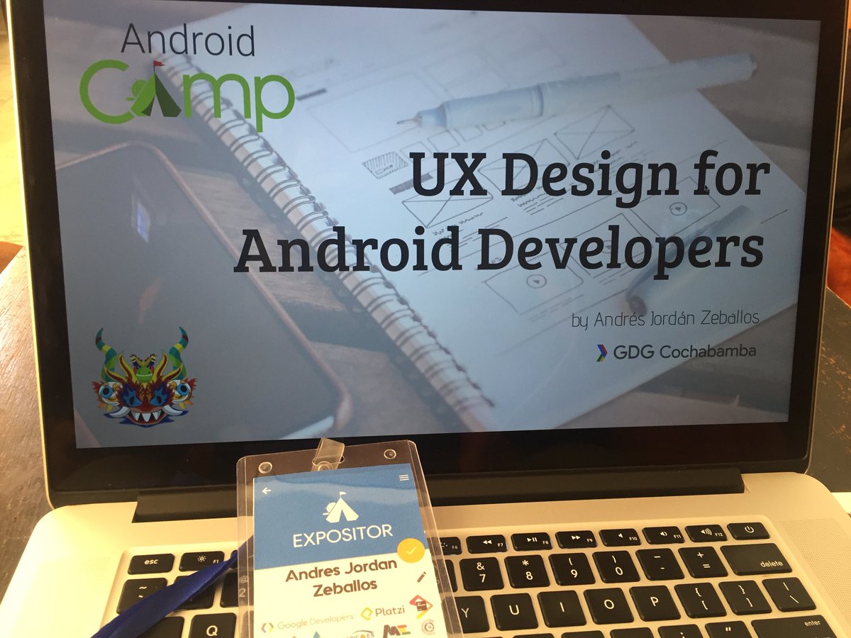 andresjordanze's tweet photo. Todo listo para el #AndroidCampBo organizado por el @GDGAndroidBo con toda la buena onda del @GDGCochabamba #DevFest17 #GDG #Android #UX https://t.co/vKpqJOkErQ