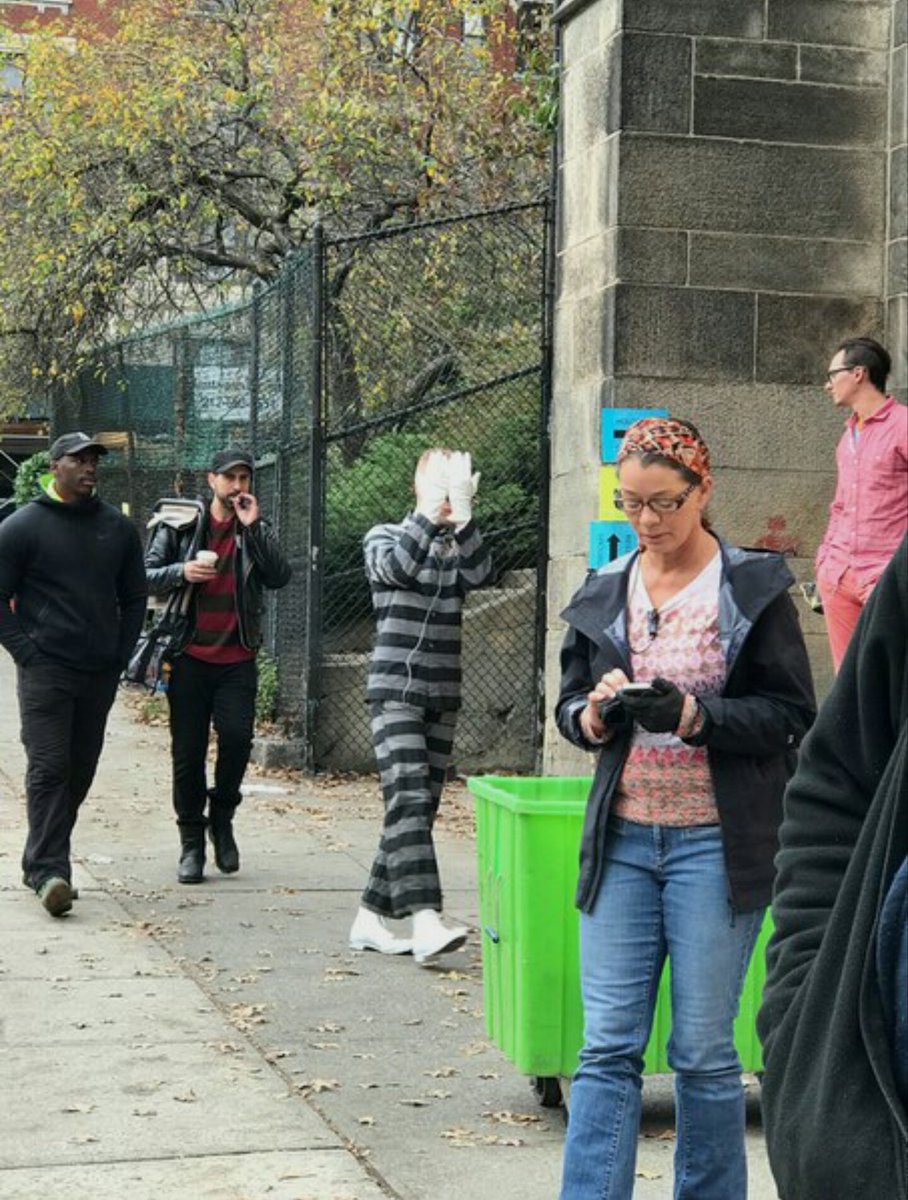 #VK | Cameron as Jerome on #Gotham's set!
