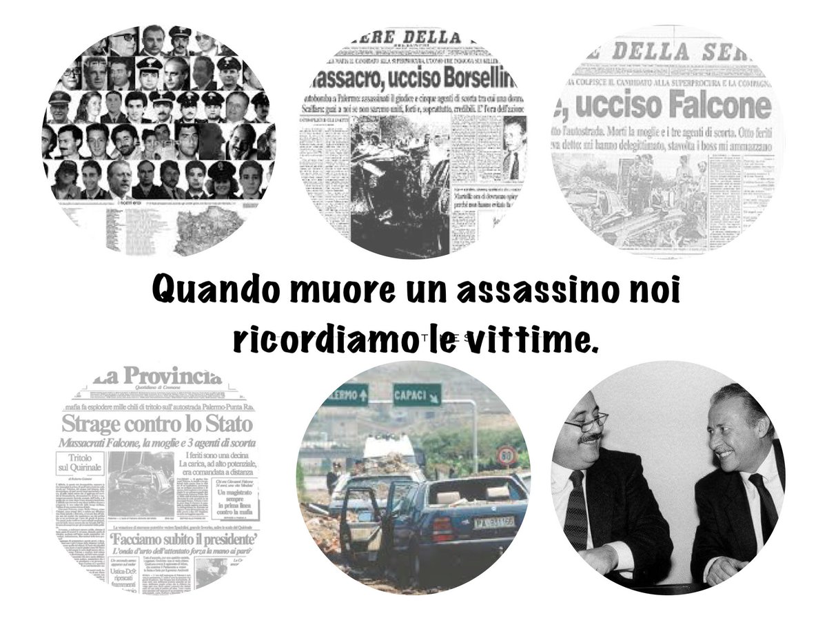 CastronovoClaud's tweet photo. Gli atti atroci e spietati hanno segnato la Sicilia lasciando un dolore indelebile che riporta alla mente, soprattutto in questo giorno, le vittime di questi efferati gesti. 
#palermo #sicilia #Riina https://t.co/rk8DzRESlq