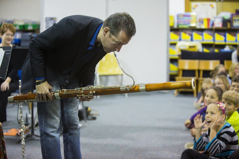Concordia wind quintet dazzling-or scaring-students!  We are visiting Alexandria MN next week! <a href="/ClassicalMPR/">YourClassical MPR</a>