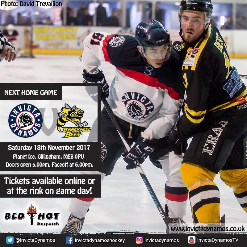 InvictaDynamos (@invictadynamos) on Twitter photo Donāt forget that this weekend SATURDAY is hockey day at <a href="/Gillingham_Rink/">Gillingham Ice Rink</a>! Join us as we host the <a href="/bracknellbees/">Bracknell Bees</a>. Doors open 5.00pm. Faceoff at 6.00pm. Letās do this! #LetsGoDynamos Donāt forget that this weekend SATURDAY is hockey day at <a href="/Gillingham_Rink/">Gillingham Ice Rink</a>! Join us as we host the <a href="/bracknellbees/">Bracknell Bees</a>. Doors open 5.00pm. Faceoff at 6.00pm. Letās do this! #LetsGoDynamos