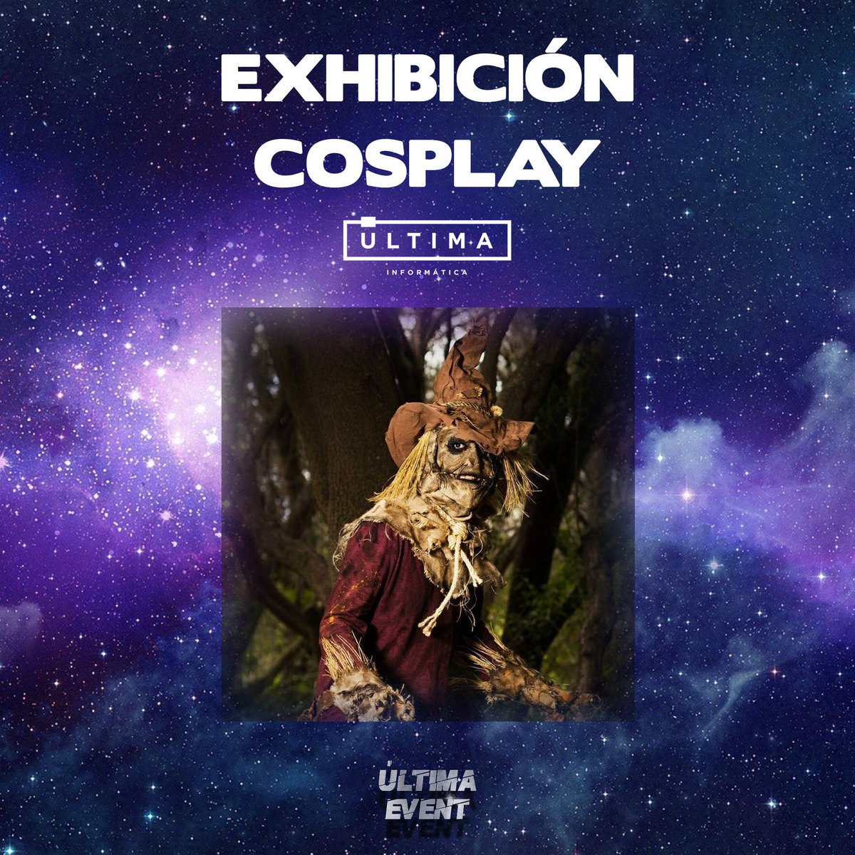 Ultima_Oficial's tweet photo. En el Última Event, ¡no te pierdas la exhibición Cosplay con @Larichu96 y Betooncosplay! ¡Te esperamos!
#UltimaEvent https://t.co/pk9bFfeaur
