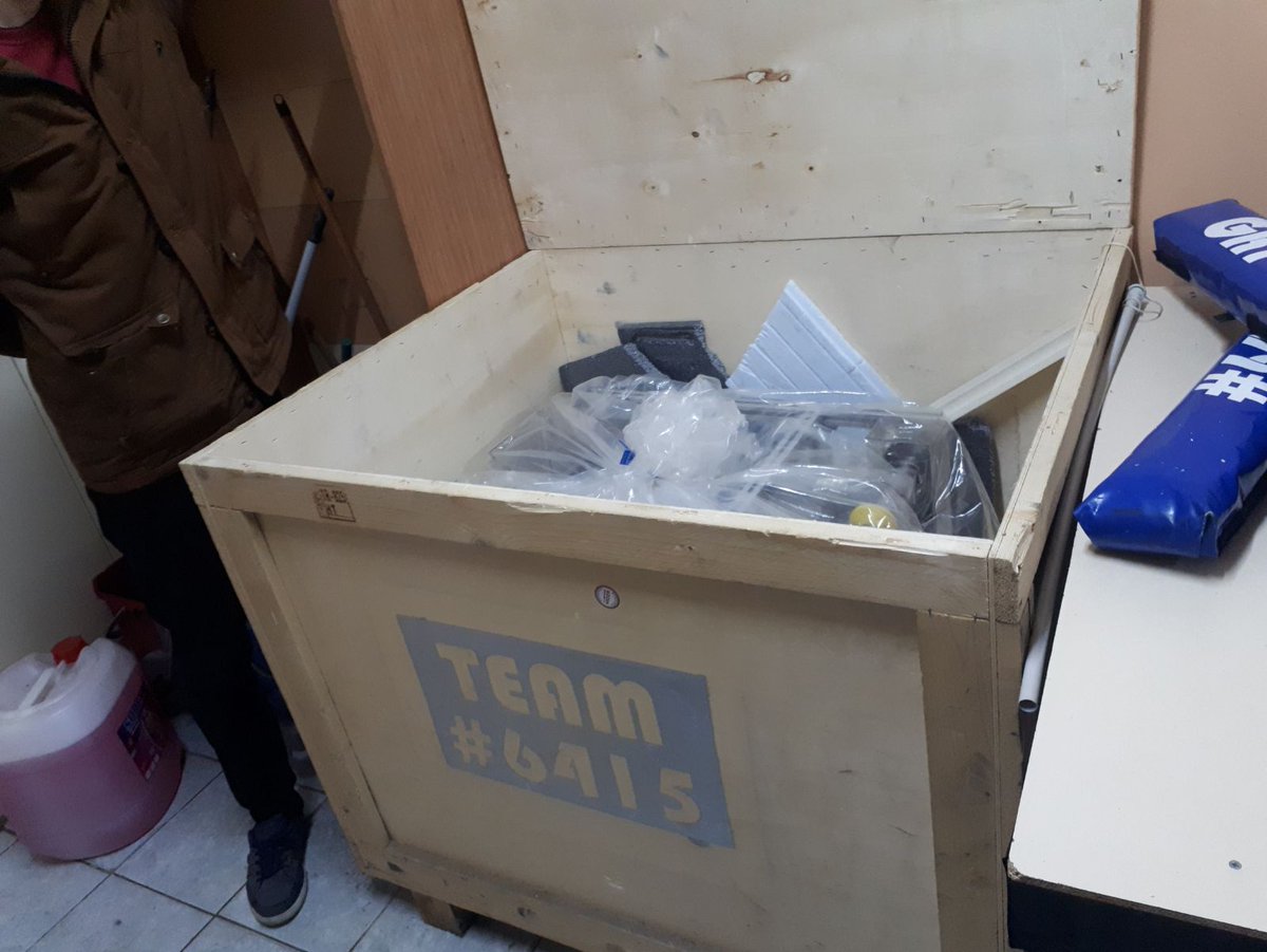 Our robot is ready 👍
#FRC #FirstRoboticsCompetition #FikretYukselFoundation #GRT6415  #turkishoffseason2017 #omgrobots #roboticsteam #SteamWorks