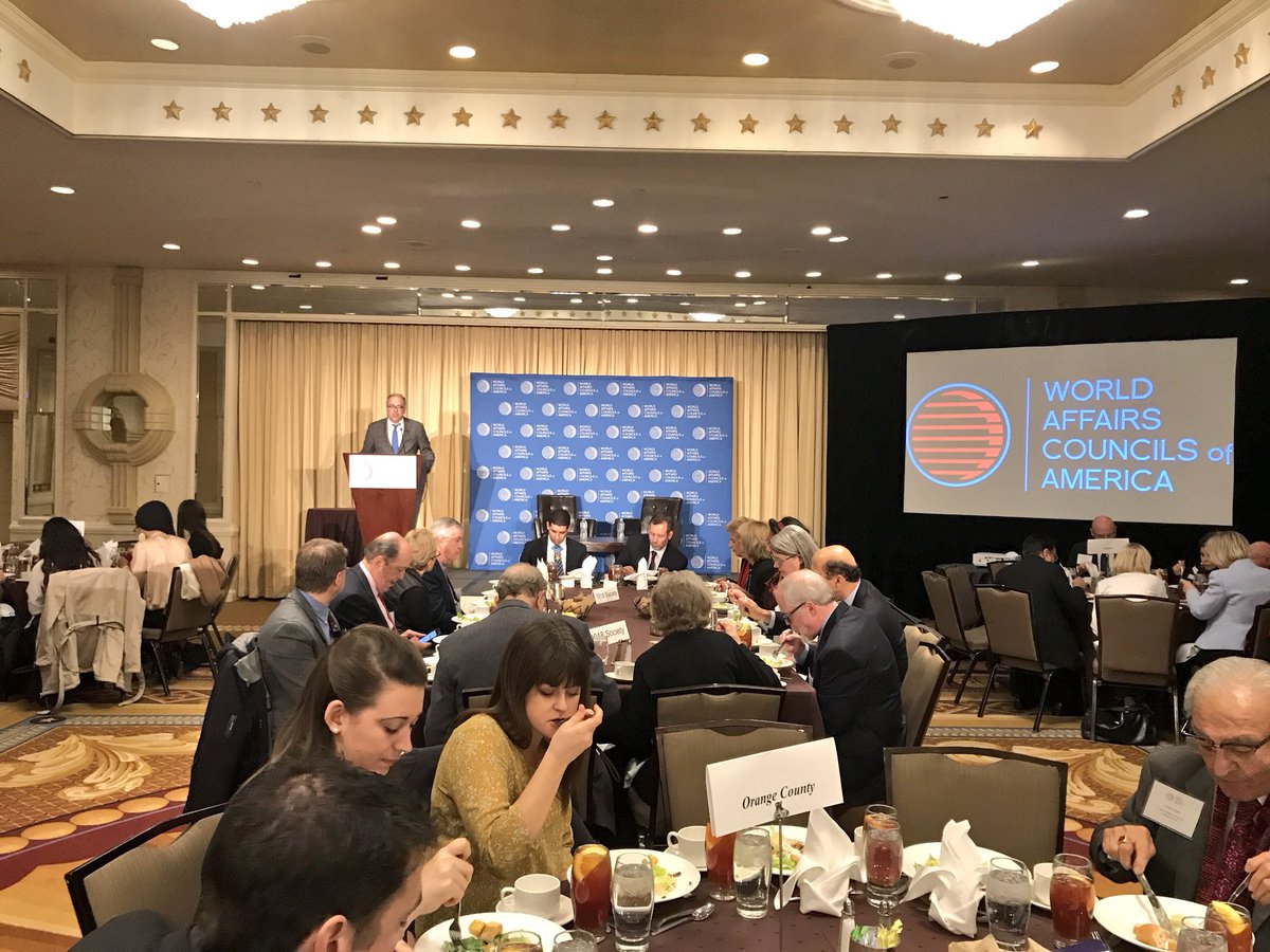 WACAmerica's tweet photo. We are honored to host Medal of Honor recipient Lt. @FlorentGroberg in conversation w/ @Carter_PE at our closing luncheon #WACA2017 https://t.co/XWL4xgfif2
