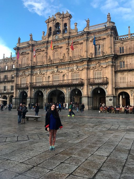 Enamorada de Salamanca 😍 https://t.co/17laKbI0Jn<a href="/tag/aexpo"class="tags"><span>#aexpo</span></a><a href="/tag/avn2017"class="tags"><span>#avn2017</span></a>