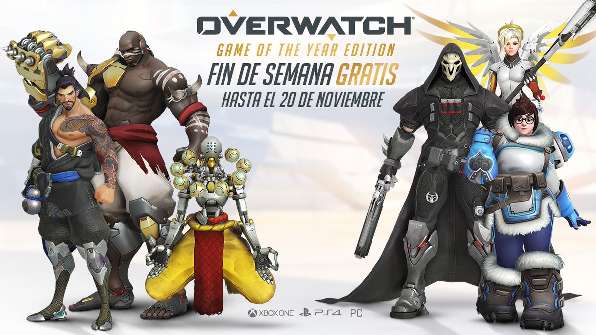 Overwatch Llamando A Todos Los Heroes Juega A Overwatch Gratis En Pc Playstation 4 Y Xbox One C T Co Vvtzqt3meq T Co Iougghecfy