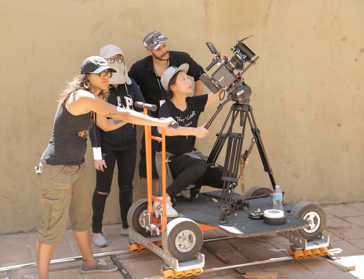 NYFA's tweet image. Filmmaking on a Friday at the @UniStudiosLot with #NYFA 🎥