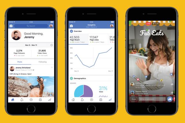 adage's tweet photo. Facebook is trying to win over the influencer crowd with an app built just for them https://t.co/Mq56PVgI3s https://t.co/PTXS66pKCE