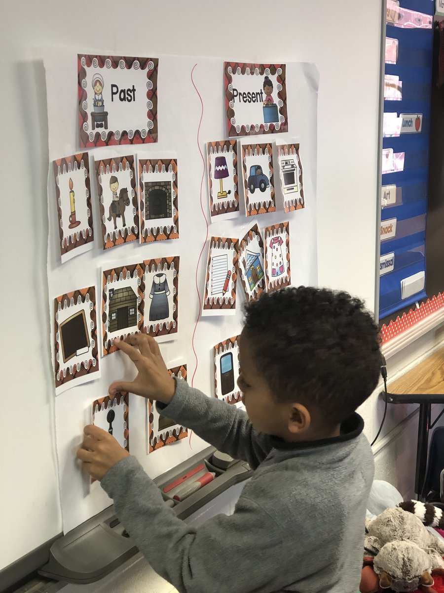 bmpkteam1's tweet image. Students sorted pictures according to whether they were from the past or present. #socialstudies #room11 #ourmustangs @BrenMarPark_ES