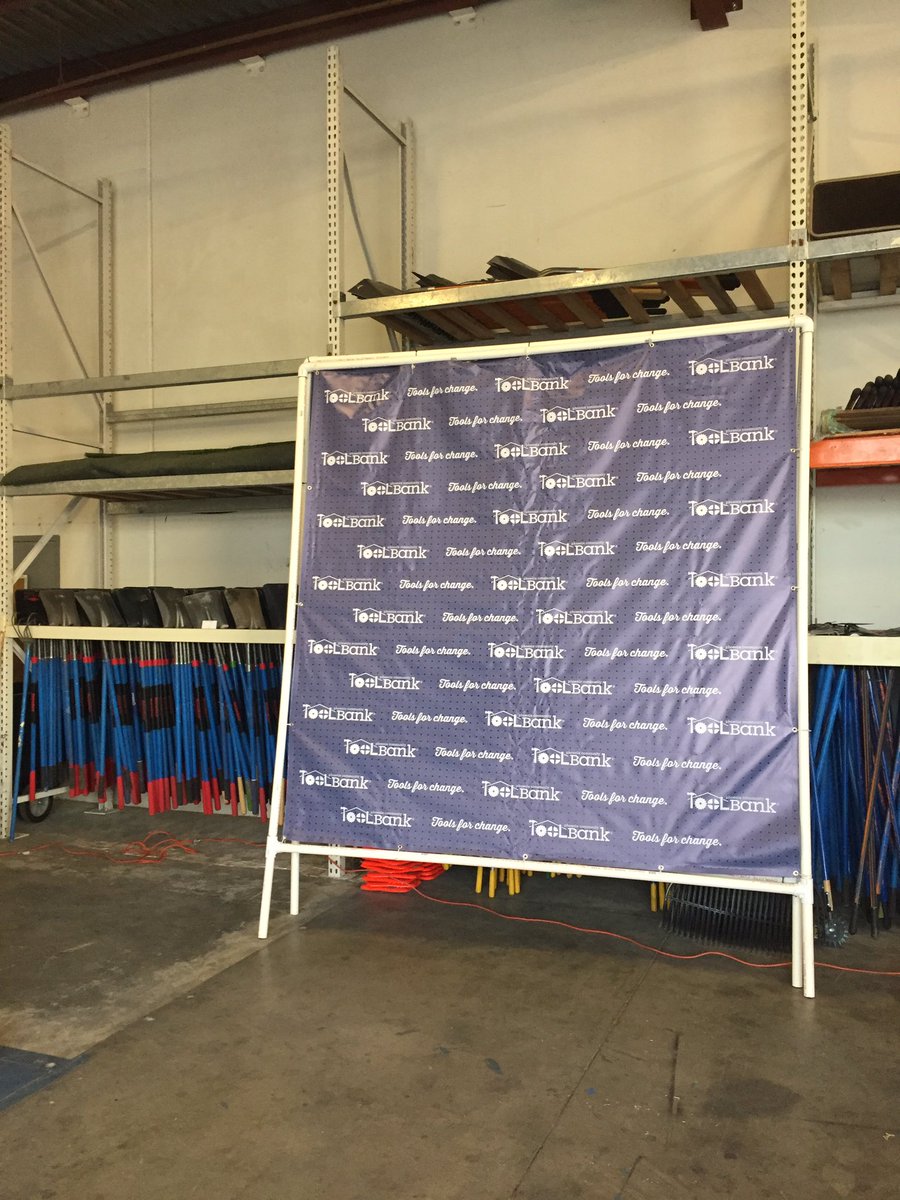 MyVolunteerPHX's tweet photo. Thank you for the #Friday afternoon tour @PhoenixToolBank ! And for providing to #tools to empower #volunteers https://t.co/yq8EvNQnY8