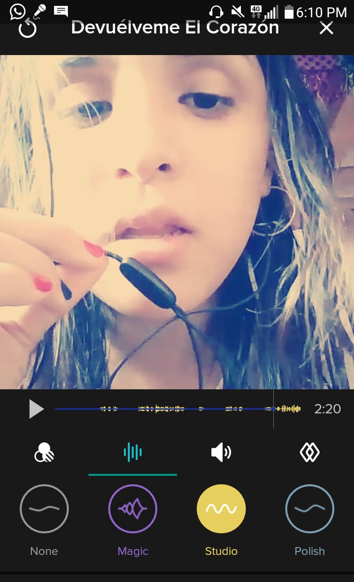 luliisa92's tweet photo. Smuleando..  Para pasar la tristeza 🎶🎵🎵#Smule #cantarconelcorazon #DevuelvemeElCorazon.. https://t.co/zJ4YQe22E1