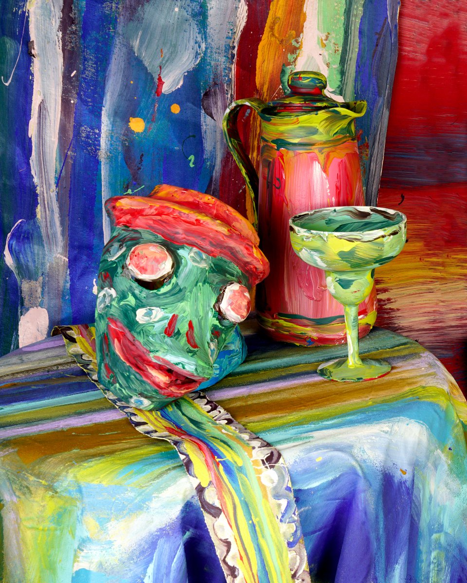 AlexaMeadeArt's tweet photo. It's fiesta time. https://t.co/dNy5ijc8f9