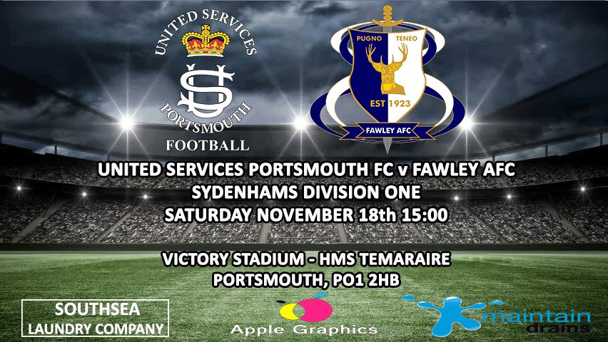 usportsmouthfc's tweet photo. @FawleyFC @SydWessex @portsmouthnews https://t.co/FvUuUjf27Y