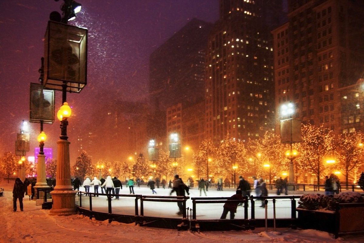 The McCormick Tribune Ice Rink at <a href="/Millennium_Park/">Millennium Park</a> opens today! Enjoy skating under the beautiful Chicago skyline at beautiful Millennium Park. Skating is free to the public!

Reserve worry-free parking in advance: goo.gl/yBsr98