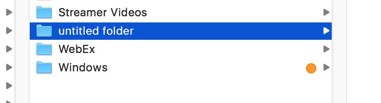 betalogue's tweet image. It’s 2017, and I STILL can’t get #macOSFinder to behave 100% reliably when I press ⌘-⇧-N to create a new folder. 

LEAVE THE “untitled folder” NAME EDITABLE after you’ve created the folder, for crying out loud!