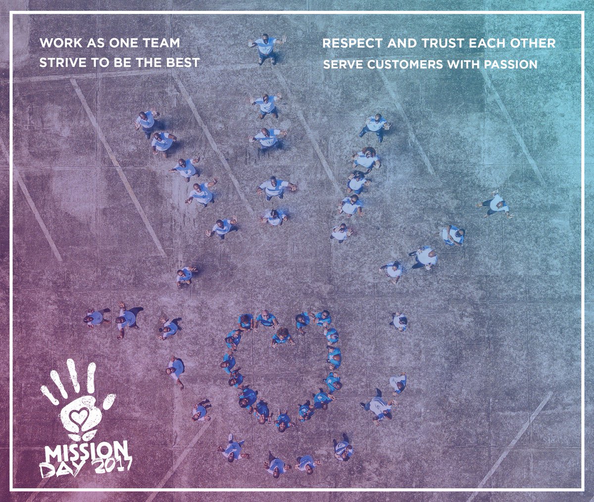 FlowVentures1's tweet photo. We joined our Cable &amp; Wireless family across the Caribbean &amp; Latin America as we celebrate Mission Day 2017 - November 16th. Our Mission is Connecting Communities...Transforming Lives. #CWstrong https://t.co/juf8sq8Op1